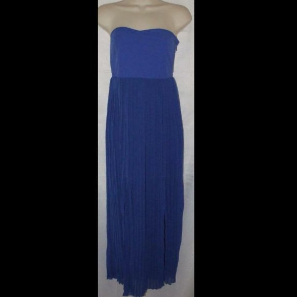 Audrey 3+1 Dresses New Royal Blue Jr Small Or Medium Strapless